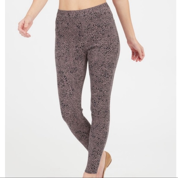 SPANX Leggings Ankle Jean-ish Desert Dot Color, SIZE LARGE NEW. 0613 - Picture 3 of 9